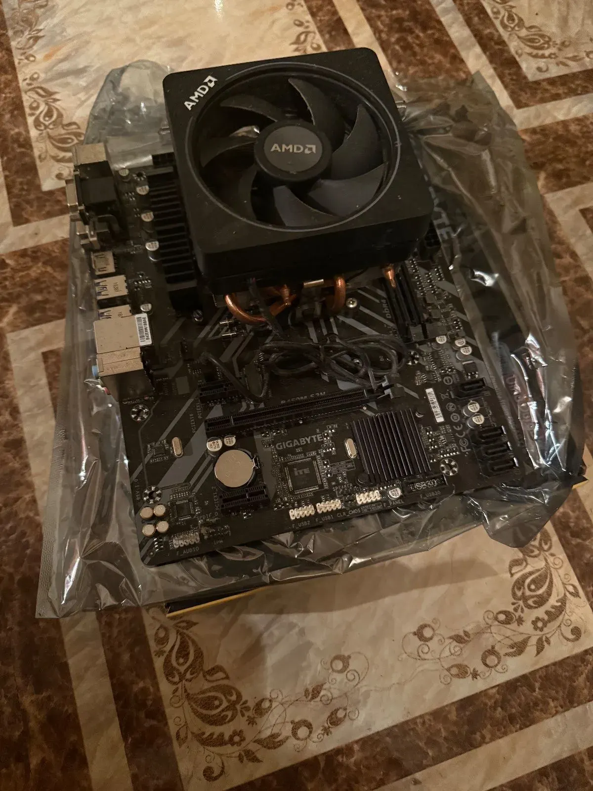 ryzen 5 1600 + b450m